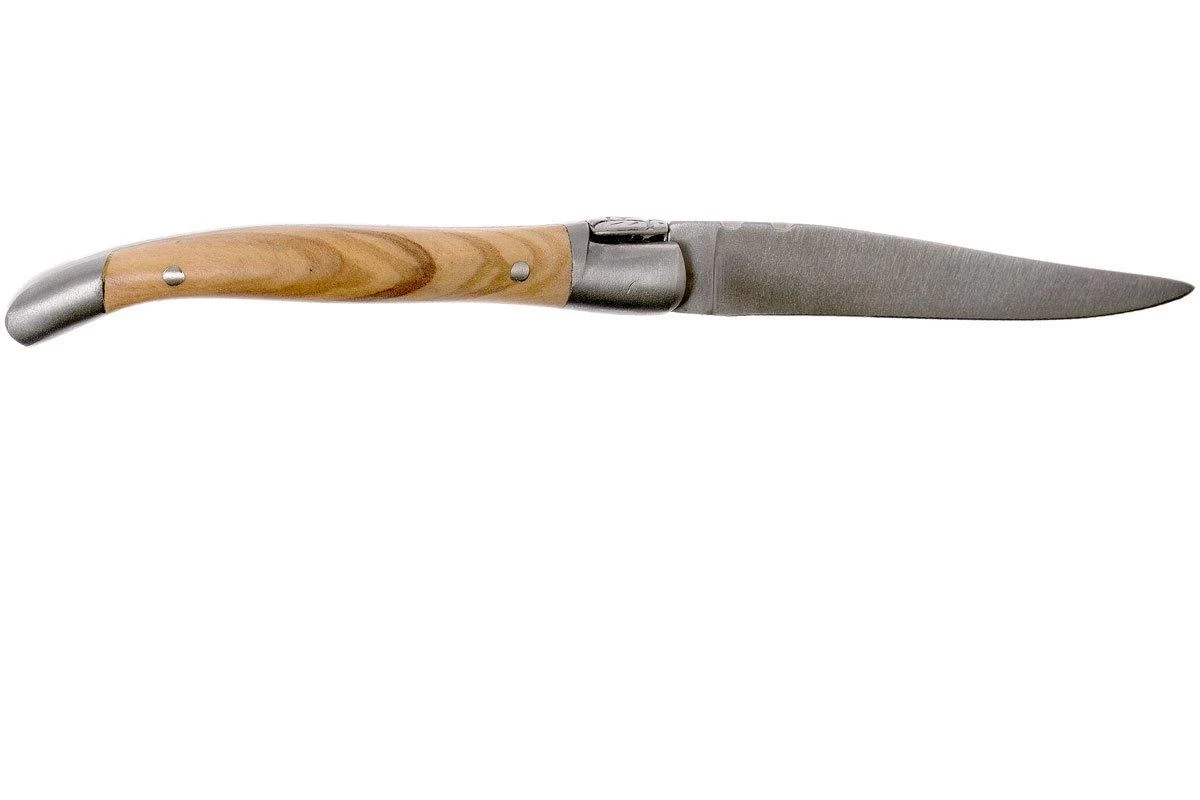 Laguiole En Aubrac Navaja 7 Cm De Madera De Olivo, L0207OLI-SSB1 - Imagen 2