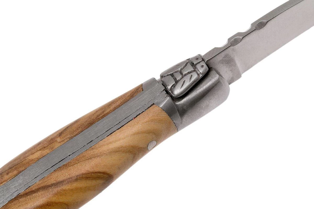 Laguiole En Aubrac Navaja 7 Cm De Madera De Olivo, L0207OLI-SSB1 - Imagen 6