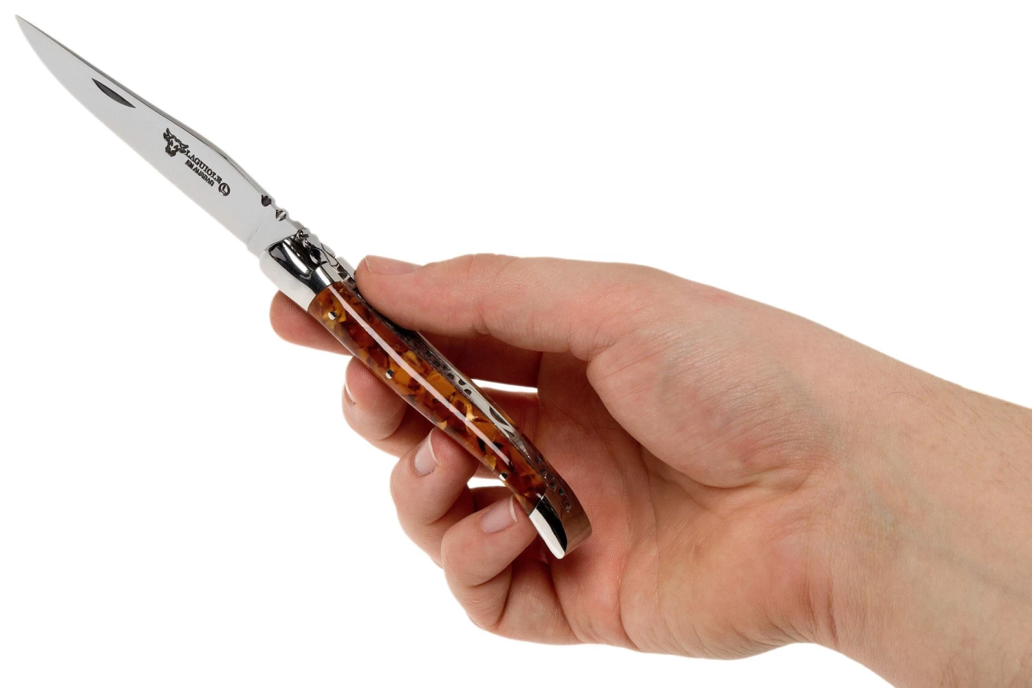 Laguiole En Aubrac L0210PPCI/FSI1 Popcorn Inlays Navaja Laguiole - Imagen 8