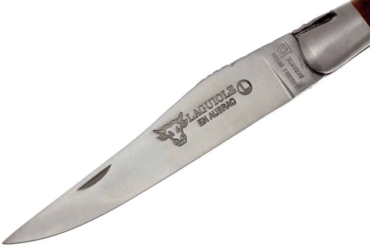 Laguiole En Aubrac HP 12cm Snakewood Limado A Mano L0212AMH-FSI1 - Imagen 2