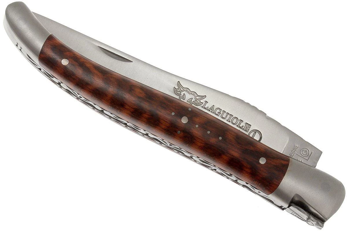 Laguiole En Aubrac HP 12cm Snakewood Limado A Mano L0212AMH-FSI1 - Imagen 3