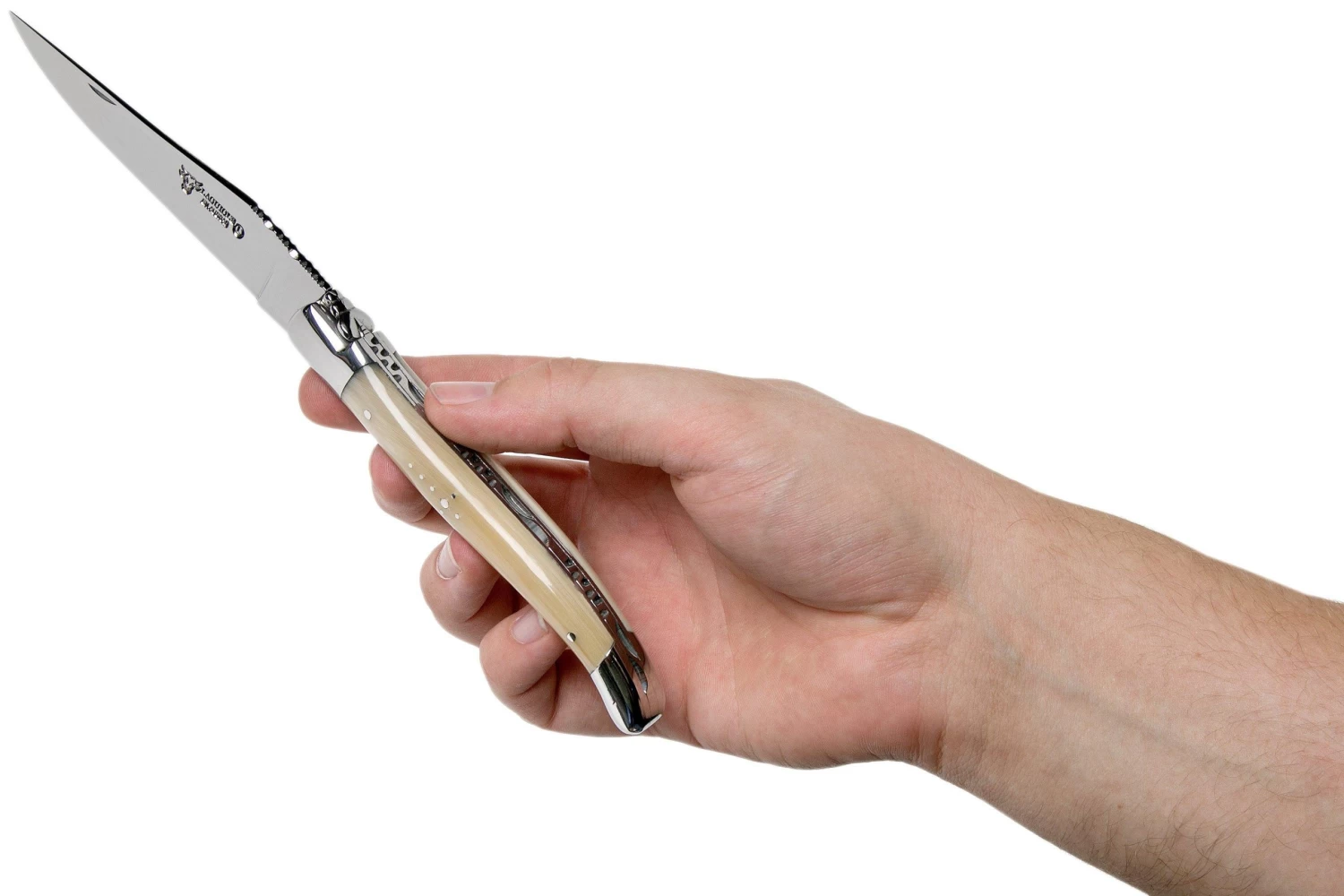 Laguiole En Aubrac Classic 12cm De Cuerno L0212PCI-FSI1 - Imagen 8