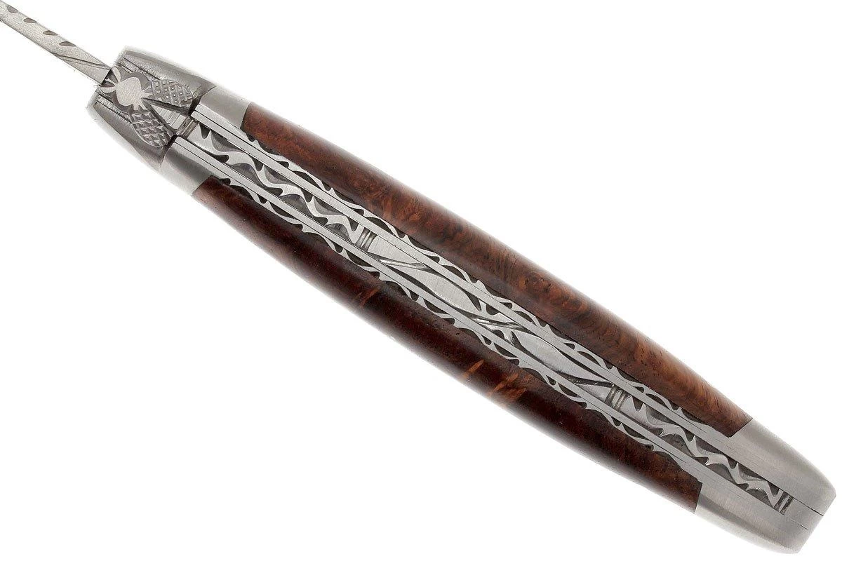 Laguiole En Aubrac 12cm Double Plates, Palissander Limado A Mano, L0712LPI-FSB1 - Imagen 5