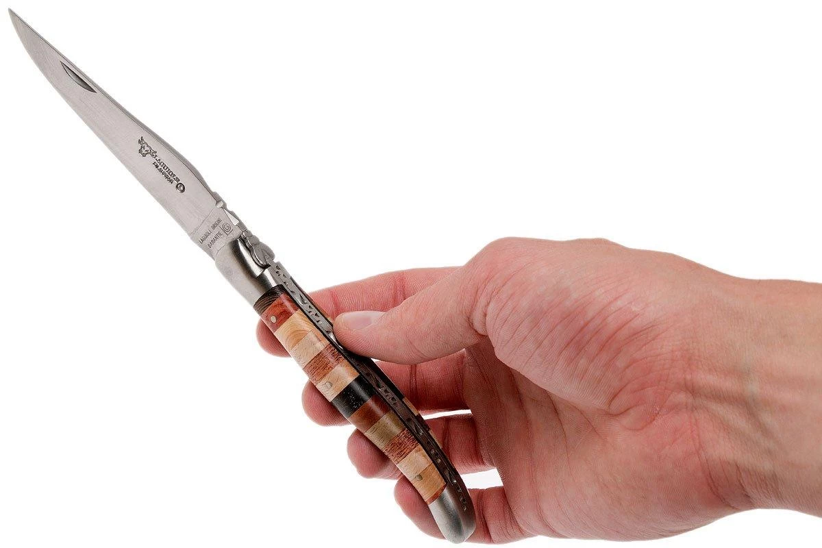 Laguiole En Aubrac Classic 12cm De Madera LO212WSI-FSB1 - Imagen 8