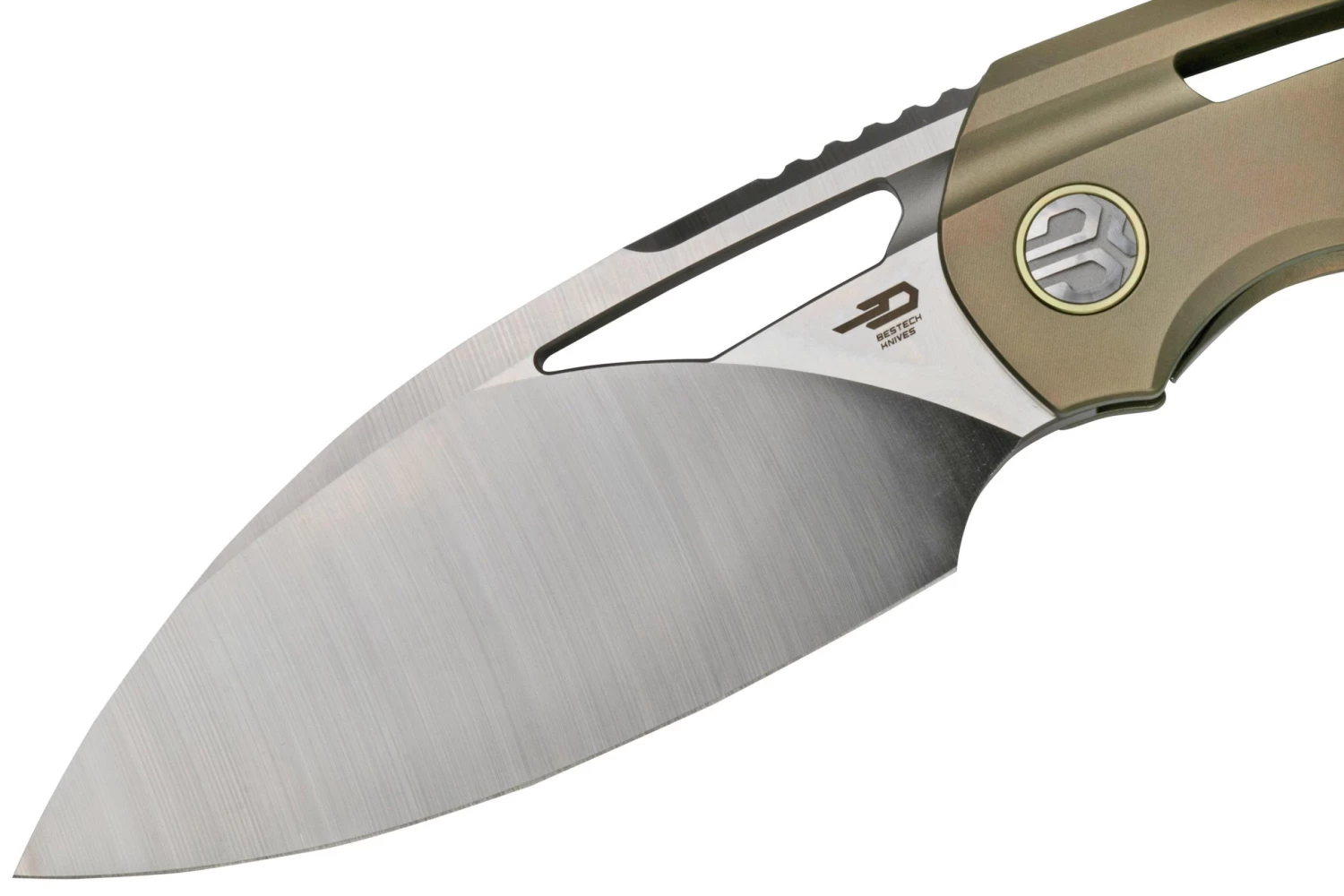 Bestech Fairchild BT2202D Satin, Gold Titanium Navaja - Imagen 3