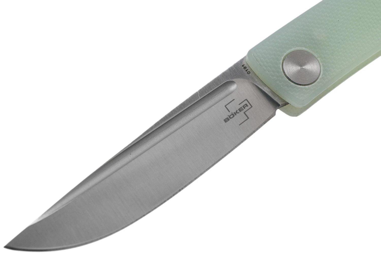 Böker Plus Celos 01BO179 Jade G10 Navaja Slipjoint - Imagen 3