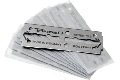 Böker Tondeo 10 TSS 3 Double Razor Blades, Hojas De Afeitar