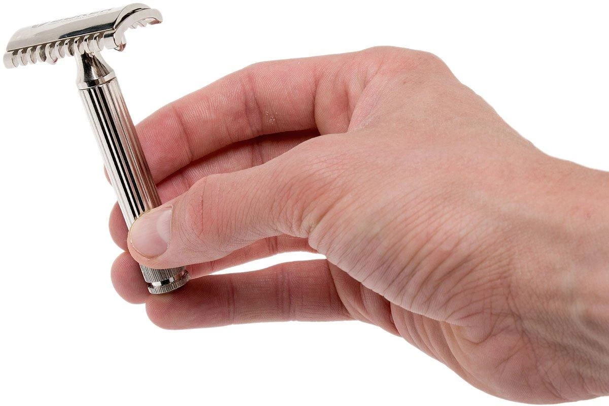 Böker Safety Razor Open Comb 04BO171 Maquinilla De Afeitar Clásica - Imagen 4