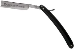 Böker Manufaktur Barber’s Choice, Black Synthetic 140222 Navaja De Afeitar