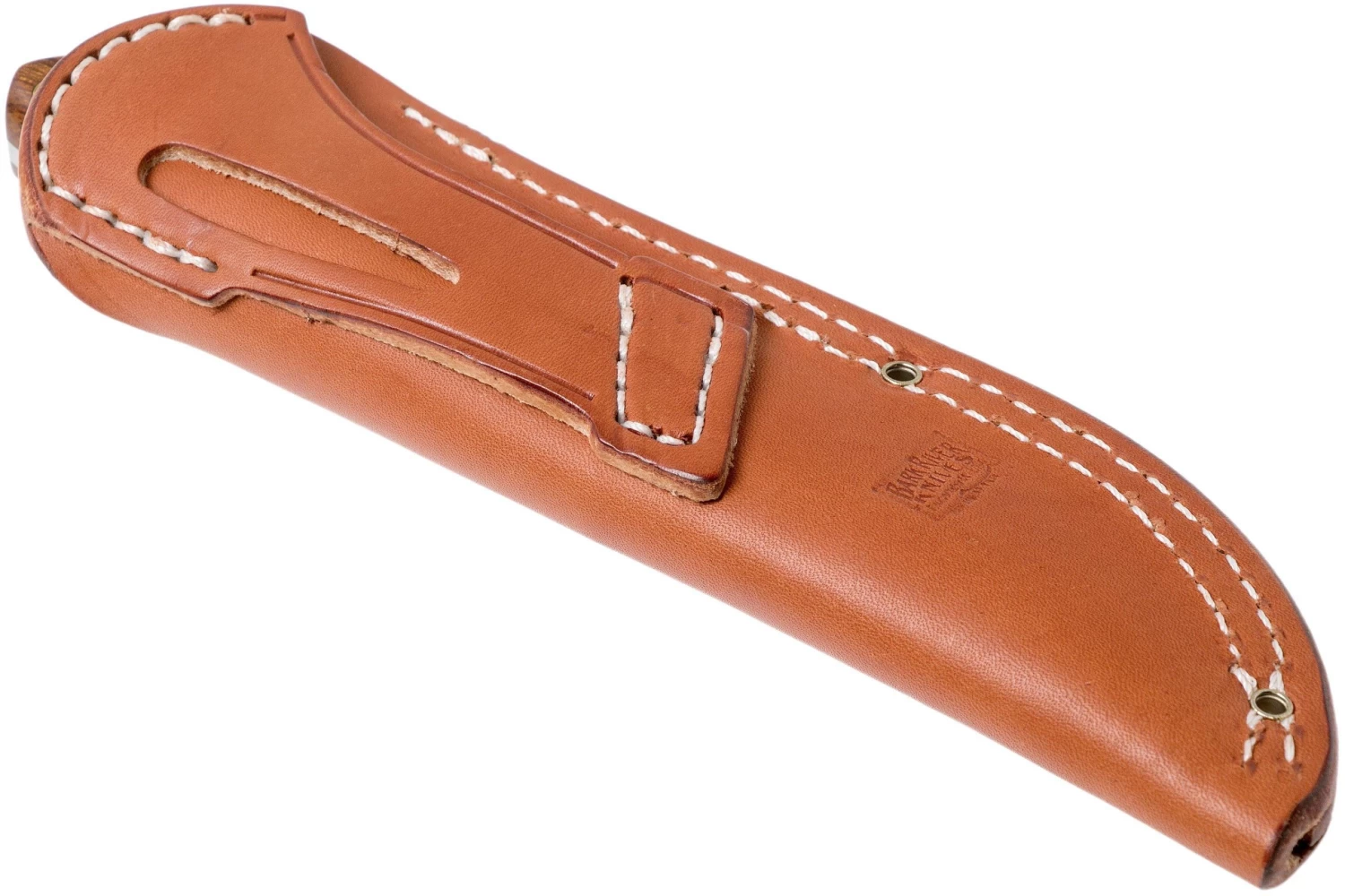 Bark River Classic Drop Point Hunter A2 Brass, Desert Ironwood Cuchillo De Caza - Imagen 9