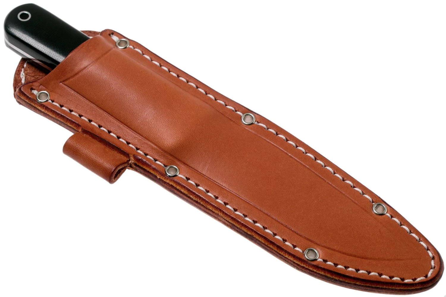 Bark River Kephart 5” CPM 3V, Black Canvas Micarta Cuchillo Bushcraft - Imagen 6