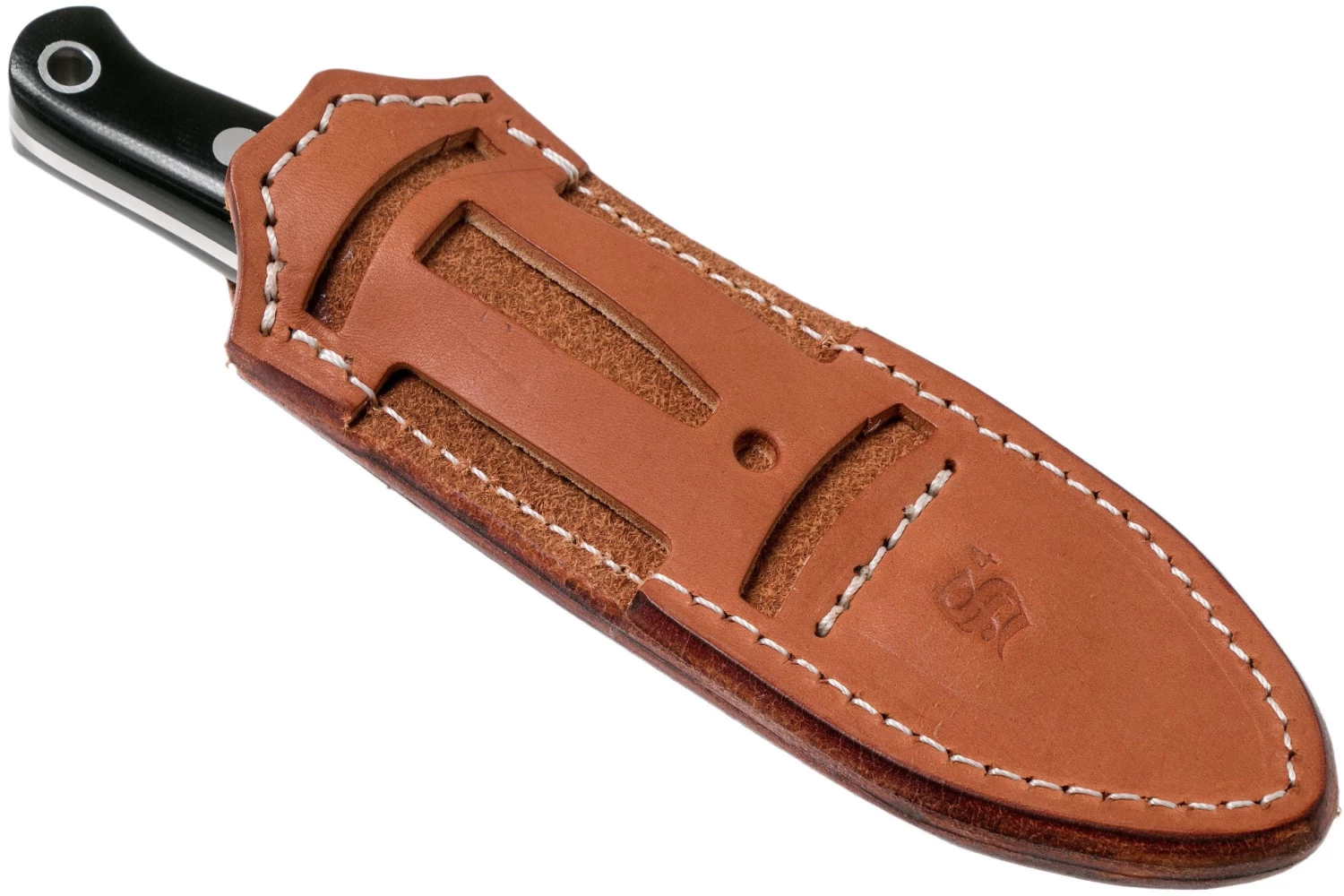 Bark River Bushcrafter I CPM 3V, Black Canvas Micarta - Imagen 8