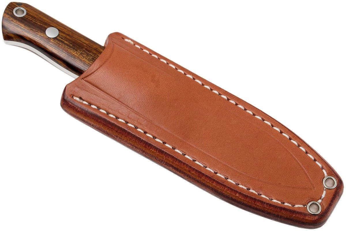 Bark River Bravo Necker II CPM 154CM, Desert Ironwood, Funda Marrón - Imagen 7
