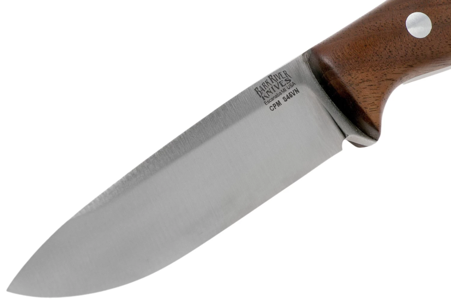 Bark River Gunny Hunter CPM S45VN, American Walnut Cuchillo De Caza - Imagen 3
