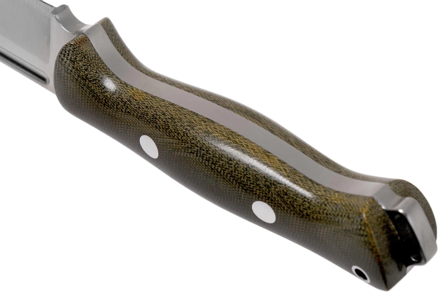 Bark River Bravo Squad Leader CPM 3V, Green Canvas Micarta - Imagen 4