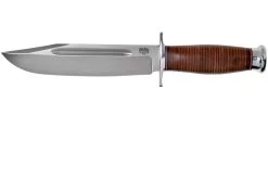 Bark River Teddy 2 A2 Stacked Leather Cuchillo De Exterior