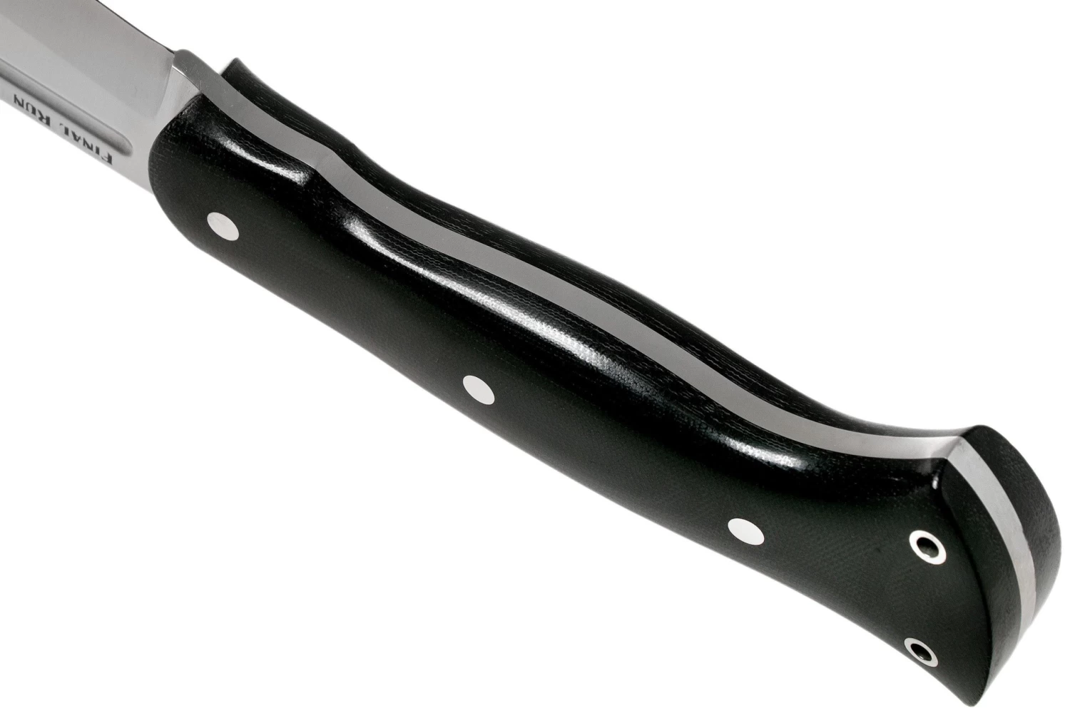 Bark River JX5 Vengeful 1 CPM 3V Black Canvas Micarta Machete - Imagen 4