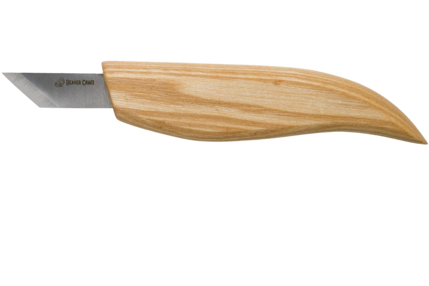 BeaverCraft Skew Knife C12, Cuchillo Para Tallar Madera