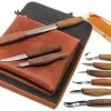 BeaverCraft Deluxe Large Wood Carving Tool Set S50X, Juego Para Tallar Madera