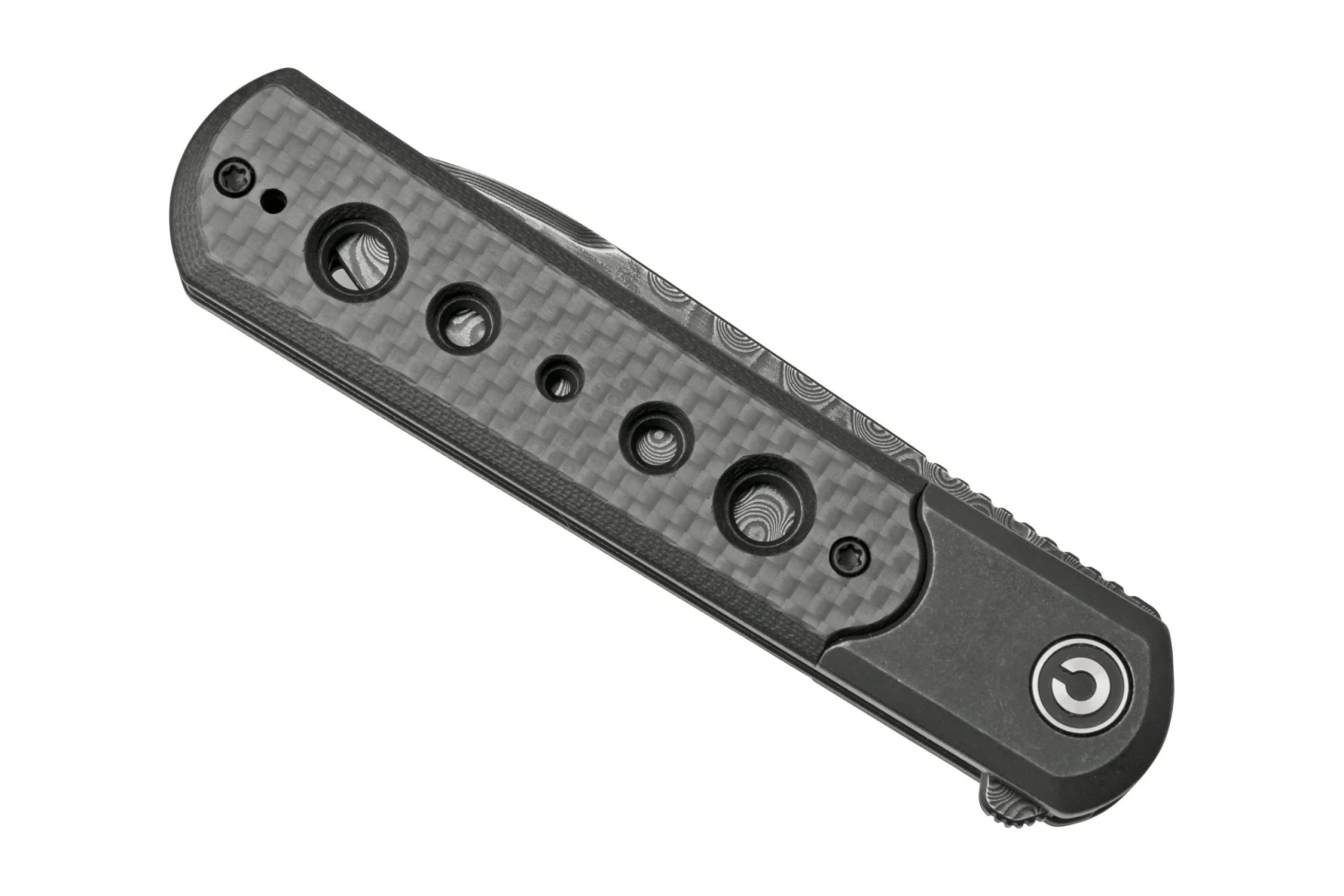 Civivi Banneret, Damascus, Carbonfiber, C20040D-DS1 Navaja - Imagen 6