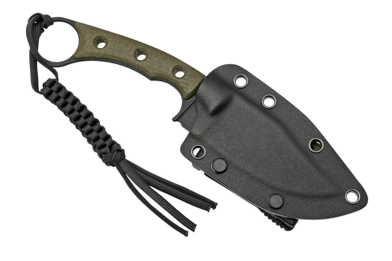 Civivi Midwatch C20059B-3 Green Burlap Micarta, Cuchillo Fijo - Imagen 6