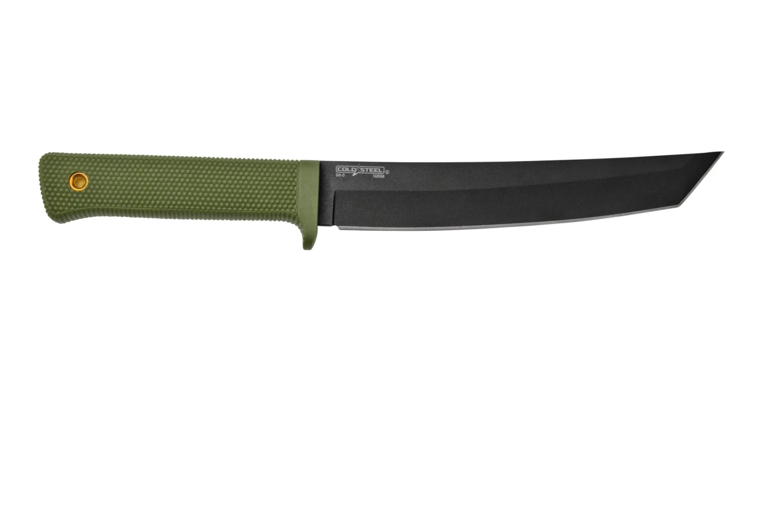 Cold Steel Recon Tanto SK5 49LRTODBK OD-verde, Negro, Cuchillo Fijo - Imagen 2