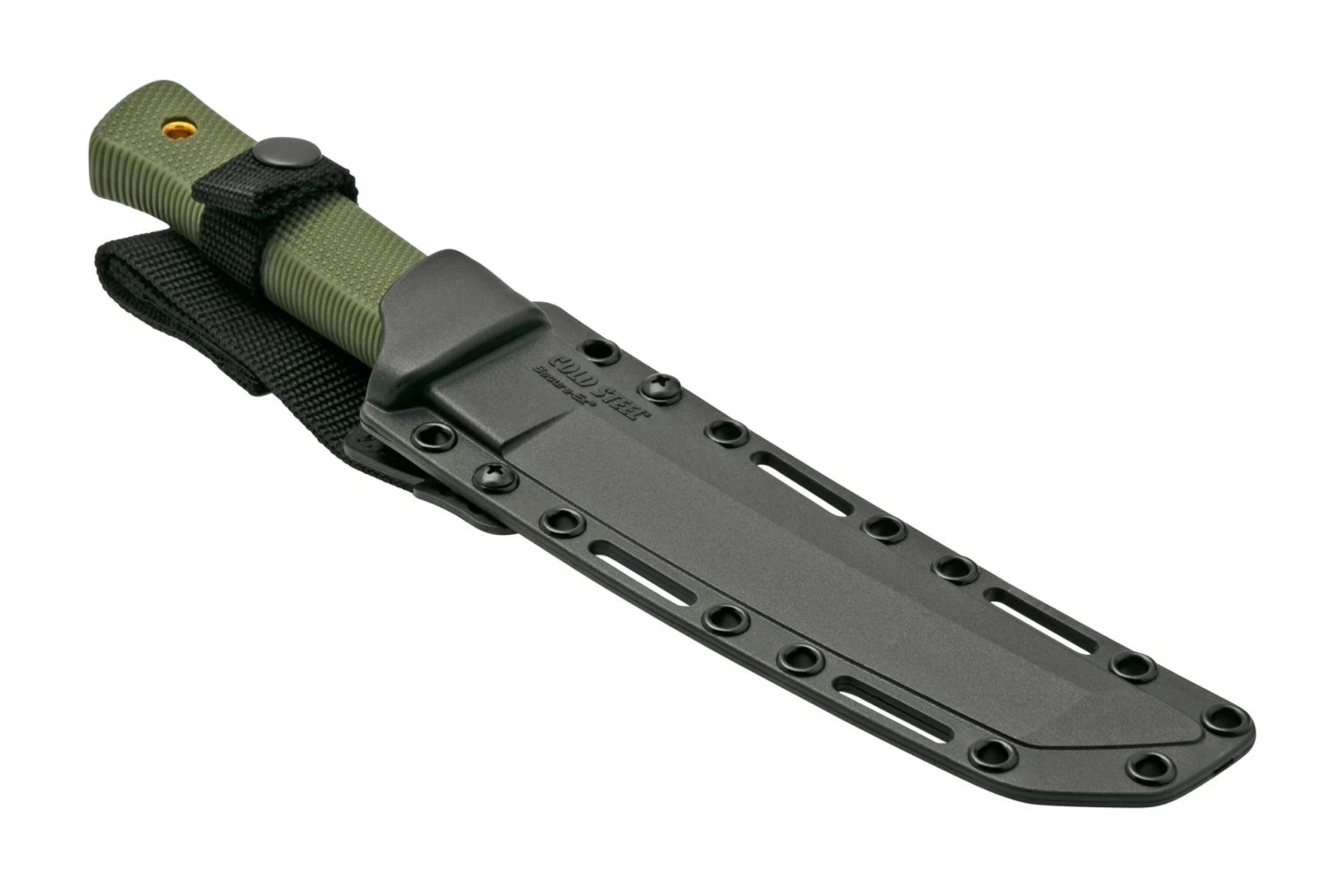 Cold Steel Recon Tanto SK5 49LRTODBK OD-verde, Negro, Cuchillo Fijo - Imagen 6