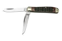 Cold Steel Mini Trapper FL-MTRPR-J Jigged Brown Bone, Navaja