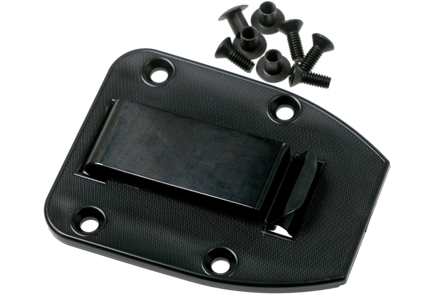 ESEE Izula Black Oxide IZULA-BBO Cuchillo De Cuello Con Funda Negra + Clip De Cinturón - Imagen 6