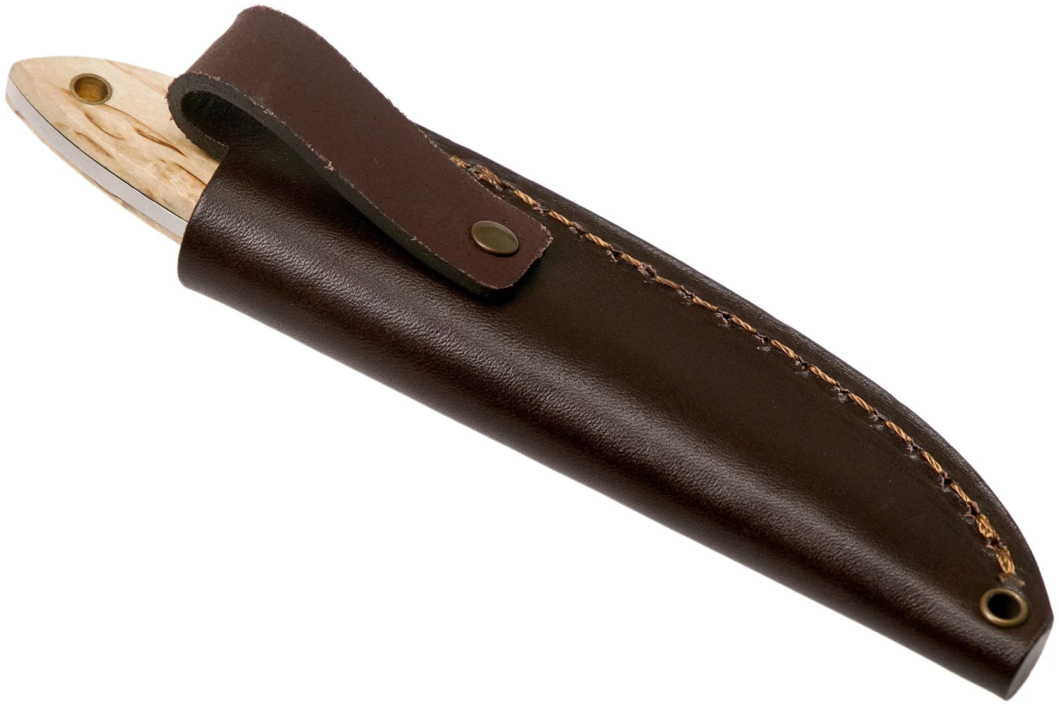 Brisa Bobtail 80, 037-L Flat Curly Birch, Cuchillo De Caza - Imagen 7