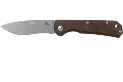Fox Black Fox Ciol Folding Knife BF-748MIB Dark Brown Micarta Navaja, Denis Simonutti Design