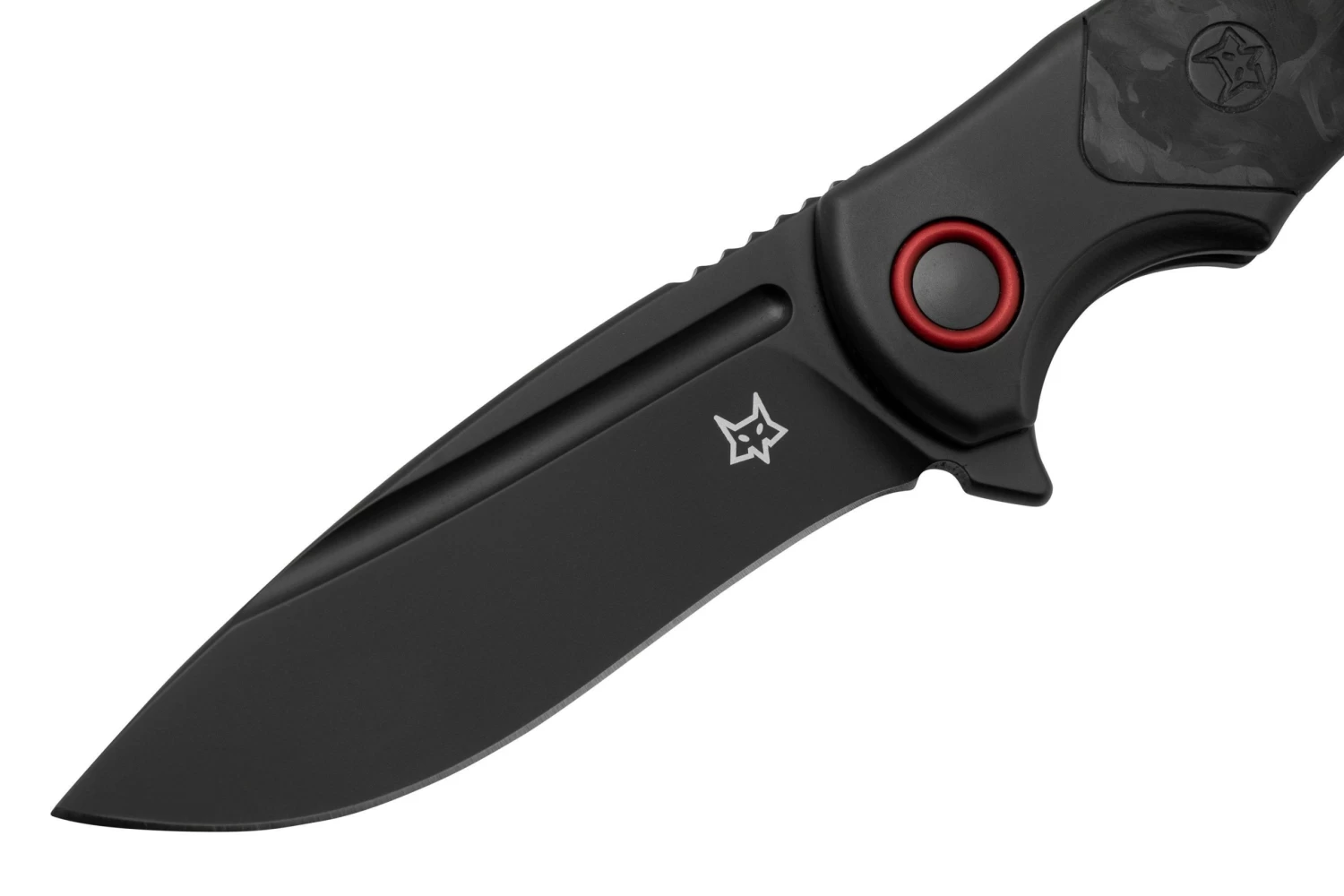 Fox 40 Years Anniversary Knife FX-F2017, M390, Titanium Marble Carbonfiber Navaja - Imagen 3