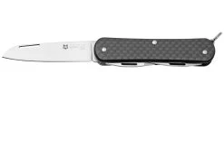 FOX Vulpis 3-Tools FX-VP130-3CF, M390, Black Carbon Fiber, Navaja Suiza