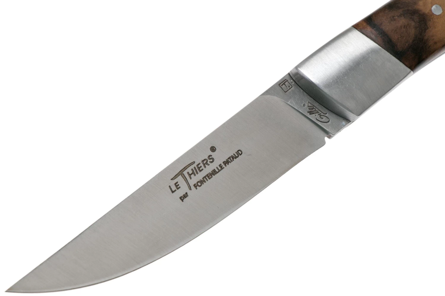 Le Thiers Le Nature Madera De Nogal T7NO Navaja Por Fontenille Pataud - Imagen 3