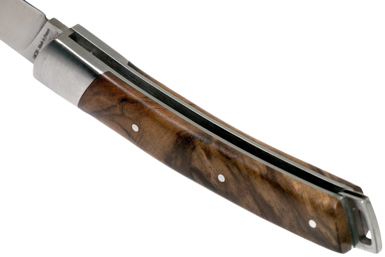 Le Thiers Le Nature Madera De Nogal T7NO Navaja Por Fontenille Pataud - Imagen 5