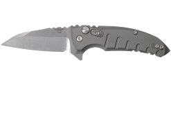 Hogue X1 Microflip Grey Wharncliffe Navaja 24162, Allen Elisheblancoz Design