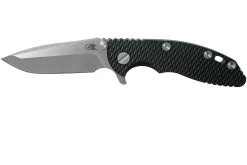 Rick Hinderer XM-18 3” Spanto Gen 4 CPM 20CV Black G10, Battle Blue, Navaja