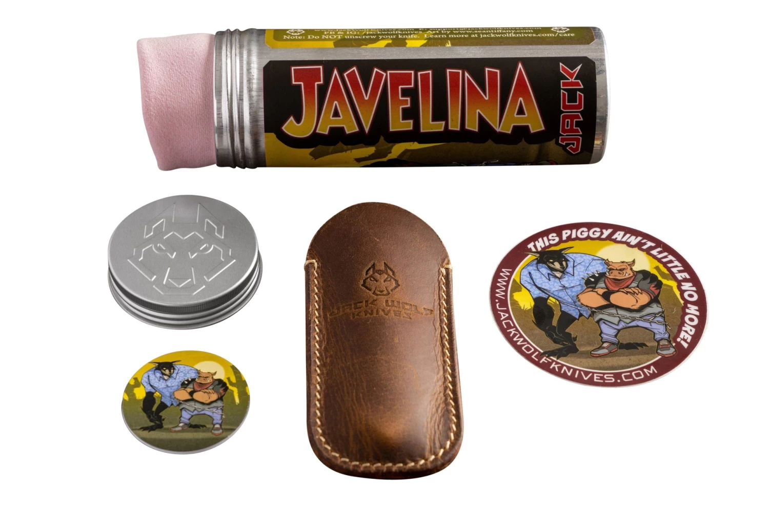 Jack Wolf Javelina Jack, JAVEL-01-CCBB, CamoCarbon Brittany Blue Navaja Slipjoint - Imagen 7