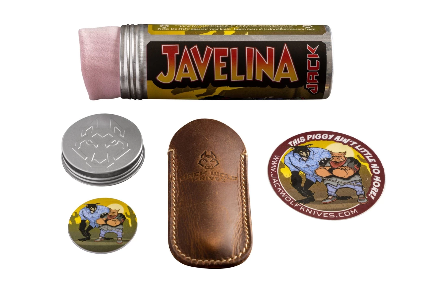 Jack Wolf Javelina Jack, JAVEL-01-DMGR, Fat Carbon Dark Matter Green Navaja Slipjoint - Imagen 7