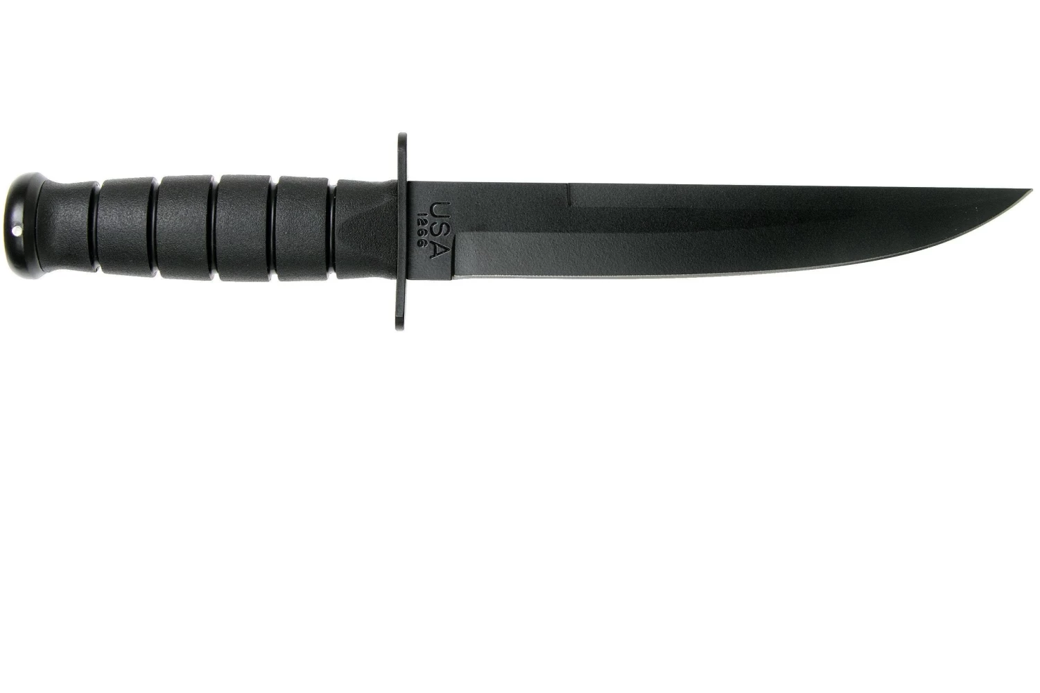 KA-BAR Modified Tanto 1266 Plain Edge, Kydex Foedraal, Cuchillo De Supervivencia - Imagen 2