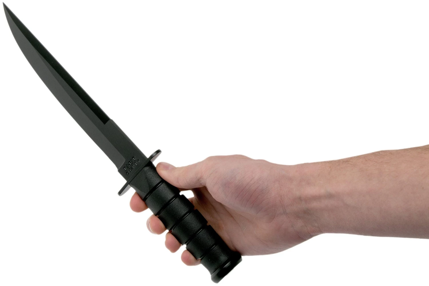 KA-BAR Modified Tanto 1266 Plain Edge, Kydex Foedraal, Cuchillo De Supervivencia - Imagen 6