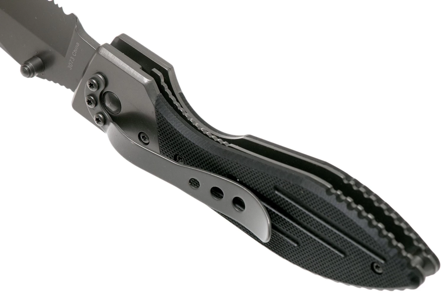 KA-BAR Warthog Folder III Borde Dentado 3073 - Imagen 5