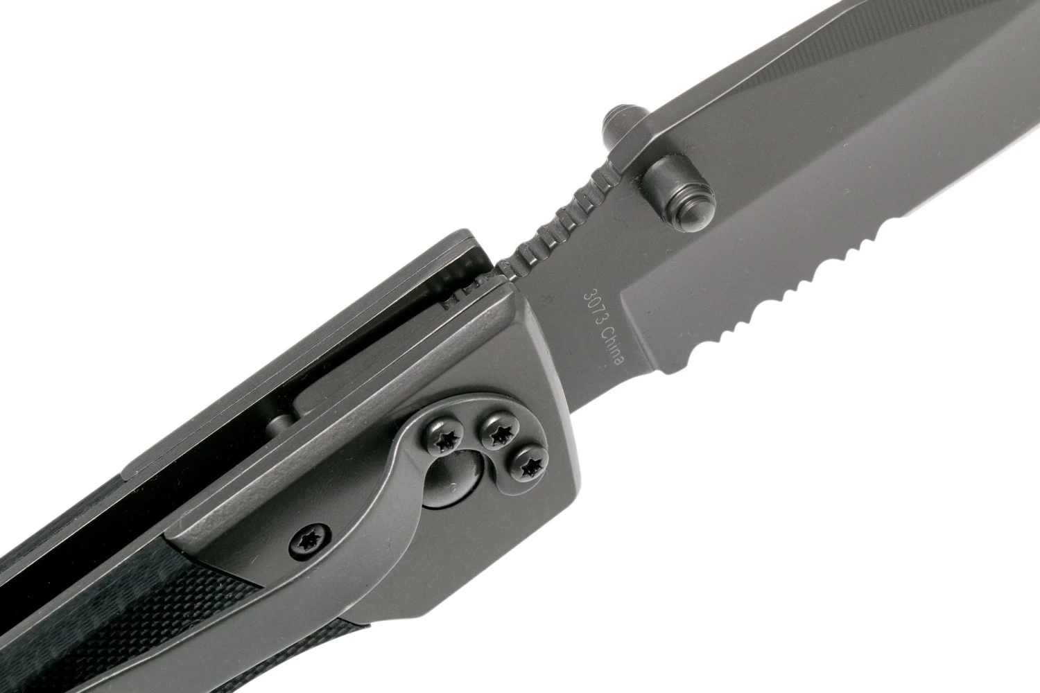 KA-BAR Warthog Folder III Borde Dentado 3073 - Imagen 6