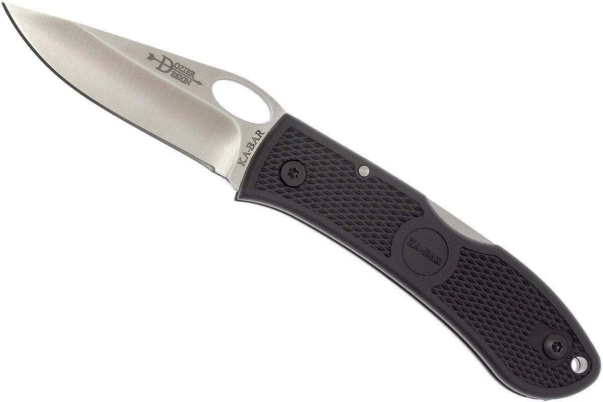 KA-BAR Dozier Thumb Notch Black 4065 - Imagen 2