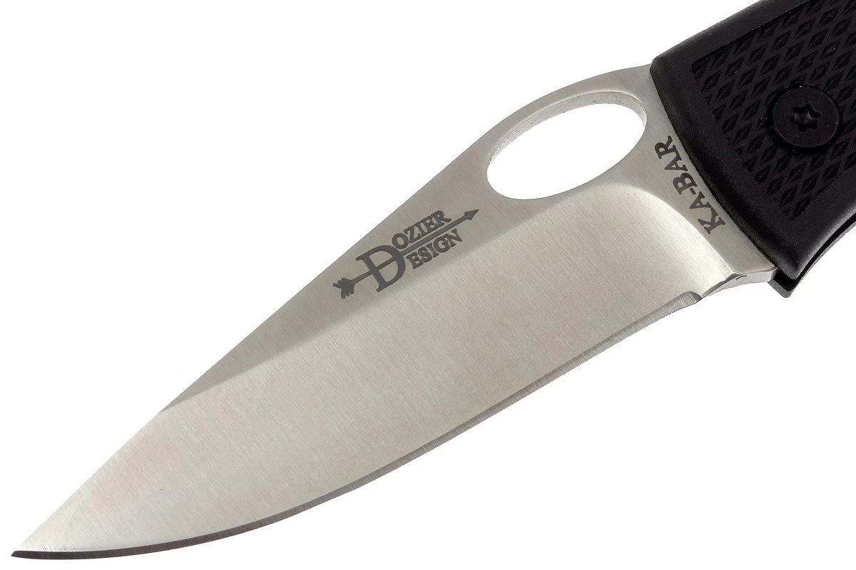 KA-BAR Dozier Thumb Notch Black 4065 - Imagen 3
