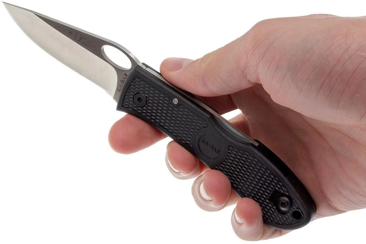 KA-BAR Dozier Thumb Notch Black 4065 - Imagen 8
