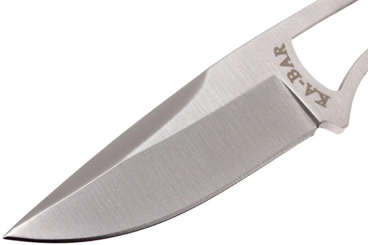 KA-BAR Jarosz Rambler" Skeleton Cuchillo De Cuello, 7001BP" - Imagen 3