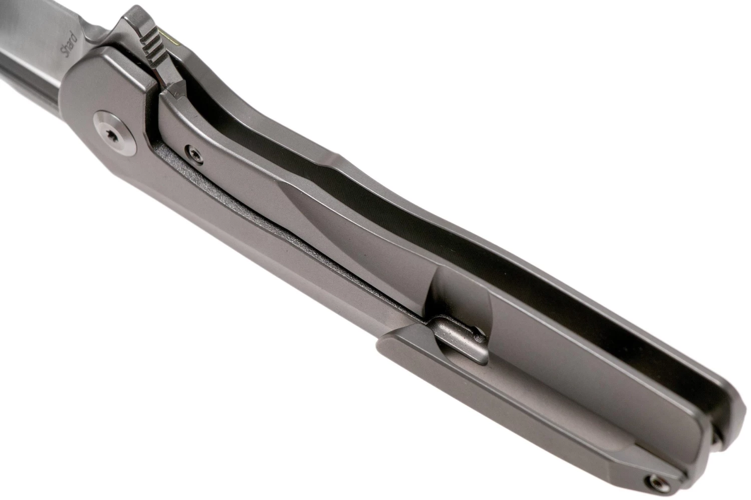 Kansept Shard K1006A2 Titanium, Gold Titanium Inlay Navaja, Kim Ning Design - Imagen 5