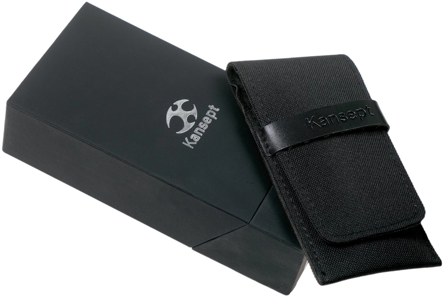 Kansept Shard K1006A2 Titanium, Gold Titanium Inlay Navaja, Kim Ning Design - Imagen 8