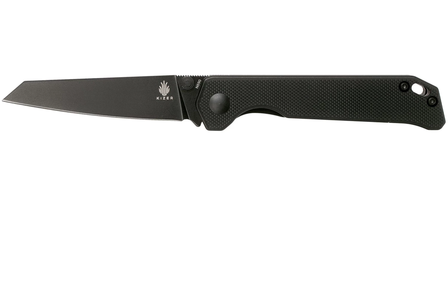 Kizer Begleiter Mini V3458RN5 N690, Black G10, Navaja, Diseño Azo